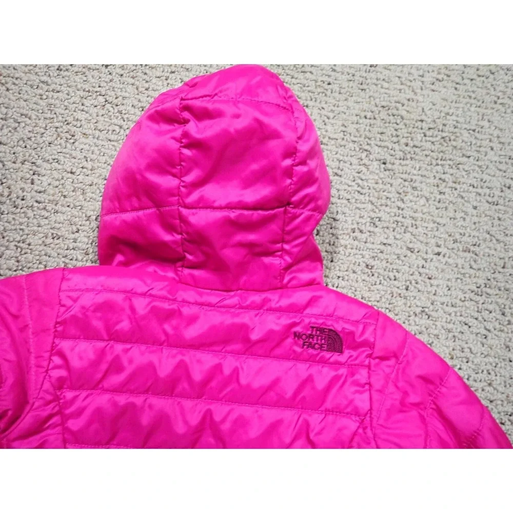 The North‎ Face Reversible Jacket Infant 6-12M Pink Purple Excellent Chimborazo